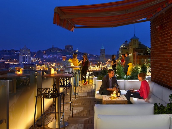 Rooftop Bar at 21c Museum Hotel