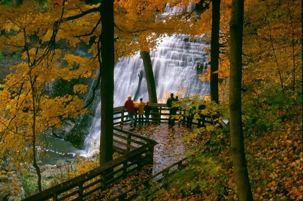 Brandywine Falls at Cuyahoga Valley National Park